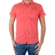 Chemise Kaporal Cime Rouge Hibiscus