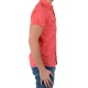 Chemise Kaporal Cime Rouge Hibiscus