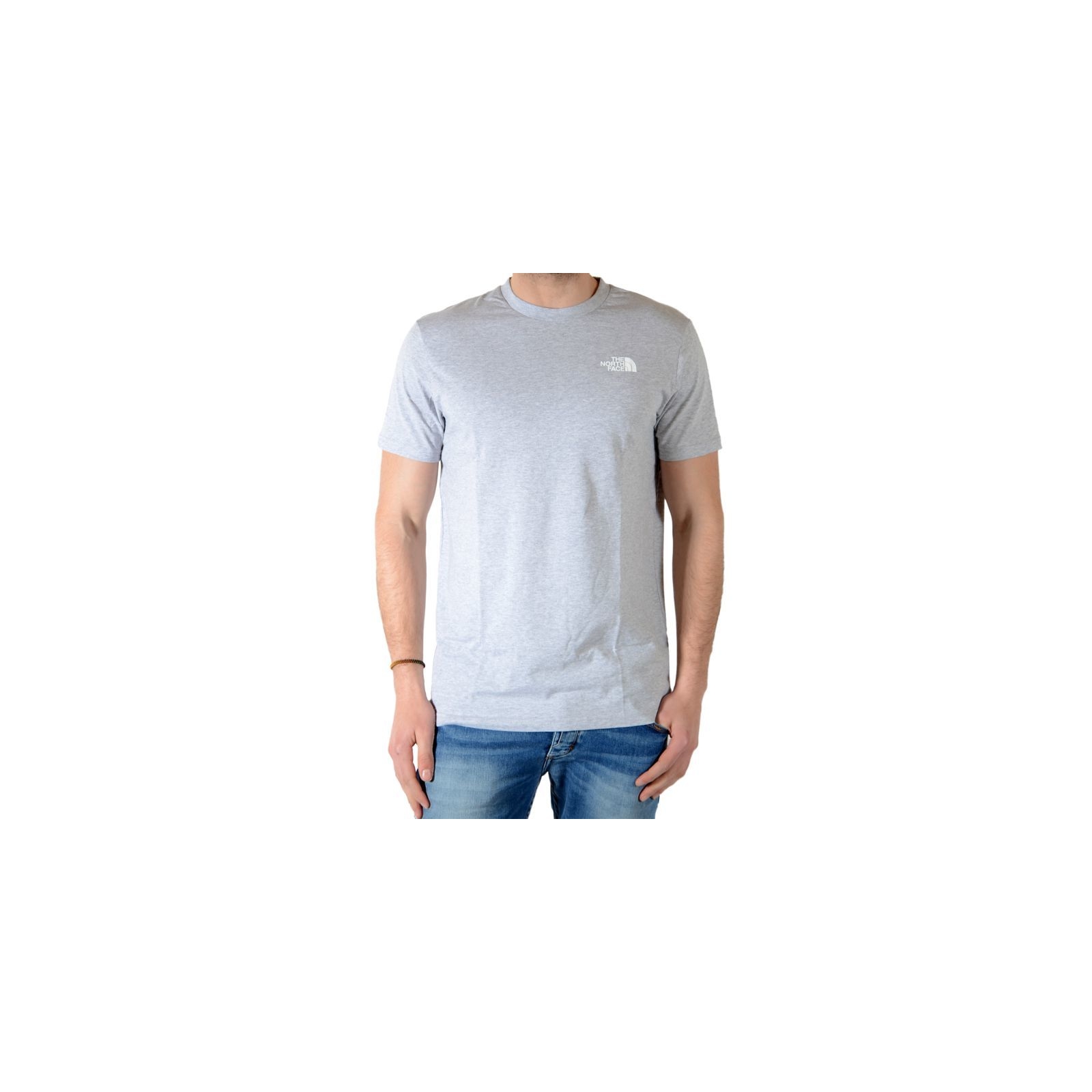 Tee Shirt The North Face Redbox Gris Heather