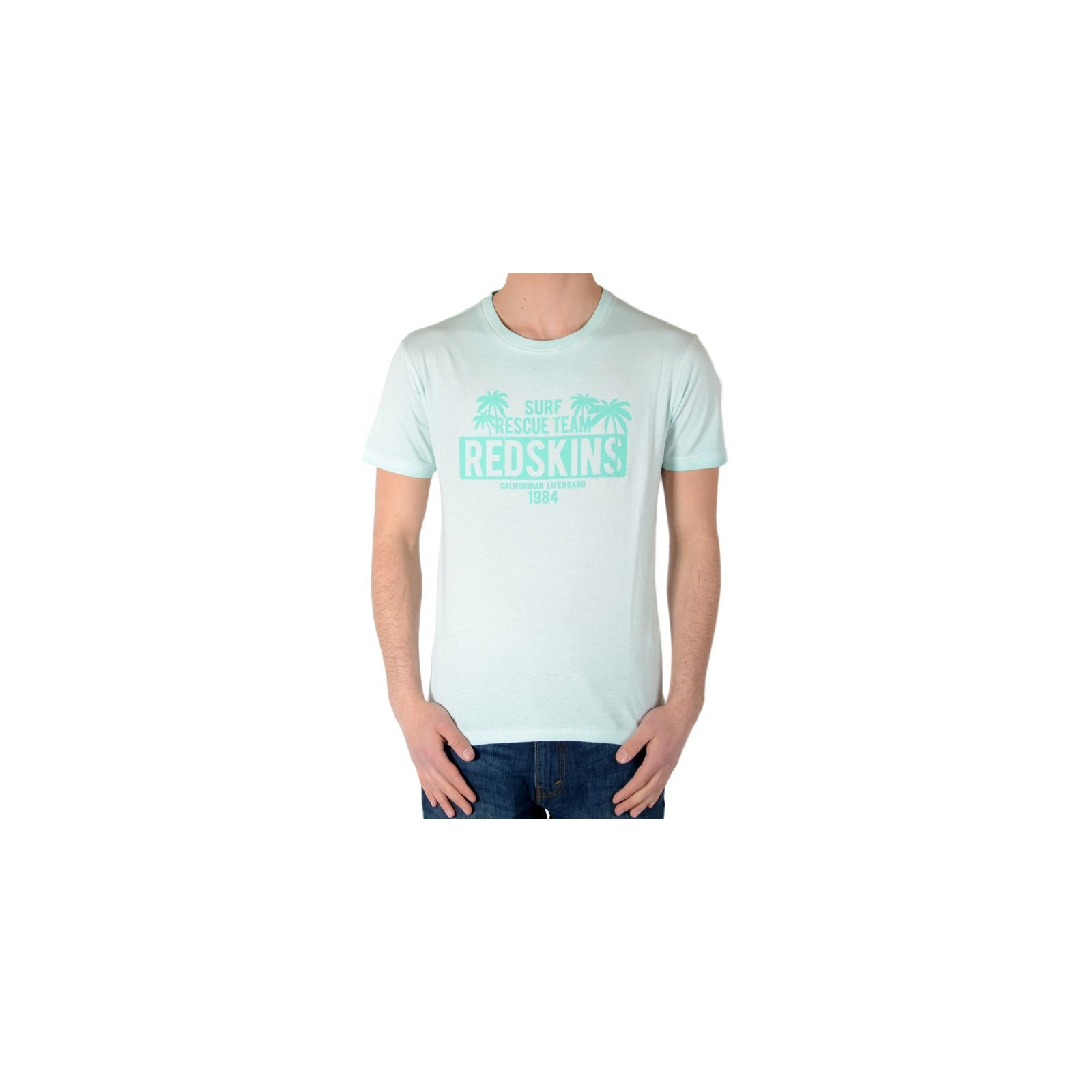 Tee Shirt Redskins Junior Stanford Jersey Bleu Water
