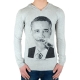 Sweat Little Eleven Paris Mokabama Mixte (Garçon / Fille) Gris Chiné
