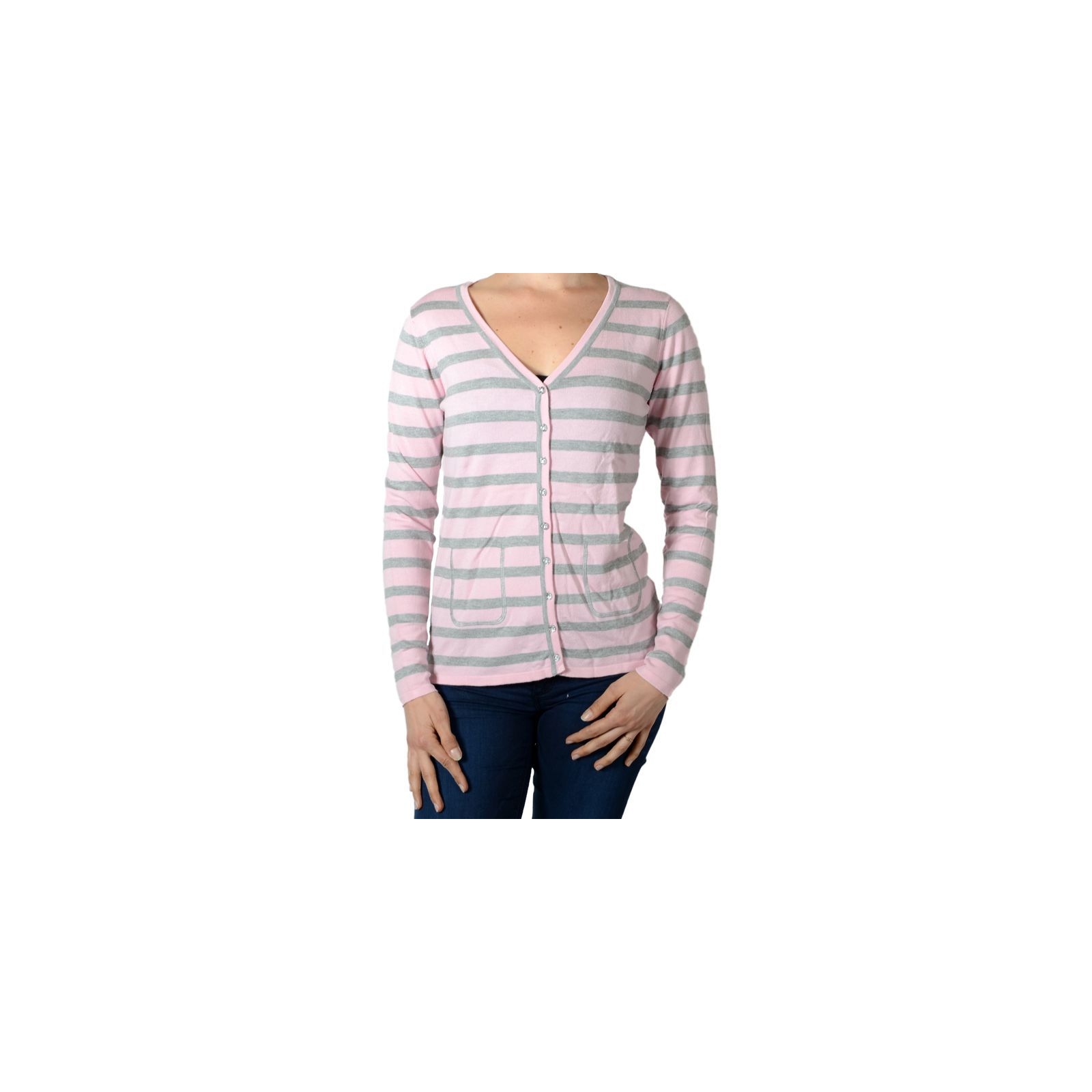 Gilet Pascal Morabito PMF 205 Rose / Gris