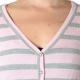Gilet Pascal Morabito PMF 205 Rose / Gris