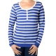 Pull Pascal Morabito PMF 209 Bleu / Ecru
