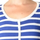 Pull Pascal Morabito PMF 209 Bleu / Ecru
