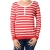 Pull Pascal Morabito PMF 209 Rouge / Ecru