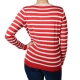 Pull Pascal Morabito PMF 209 Rouge / Ecru