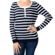 Pull Pascal Morabito PMF 209 Marine / Ecru