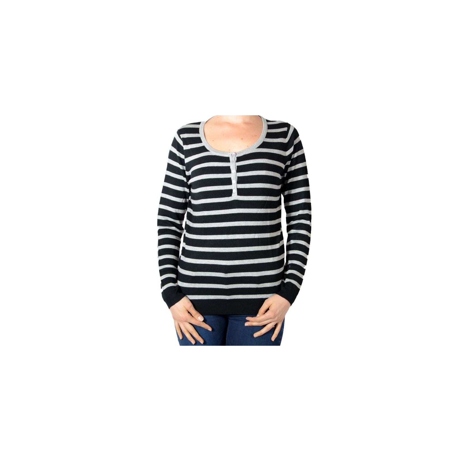 Pull Pascal Morabito PMF 209 Noir / Gris
