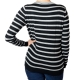 Pull Pascal Morabito PMF 209 Noir / Gris