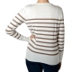 Pull Pascal Morabito PMF 210 Ecru / Cafe
