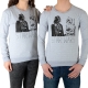 Sweat Little Eleven Paris Getluke FL Mixte (Garçon / Fille) Gris Chiné