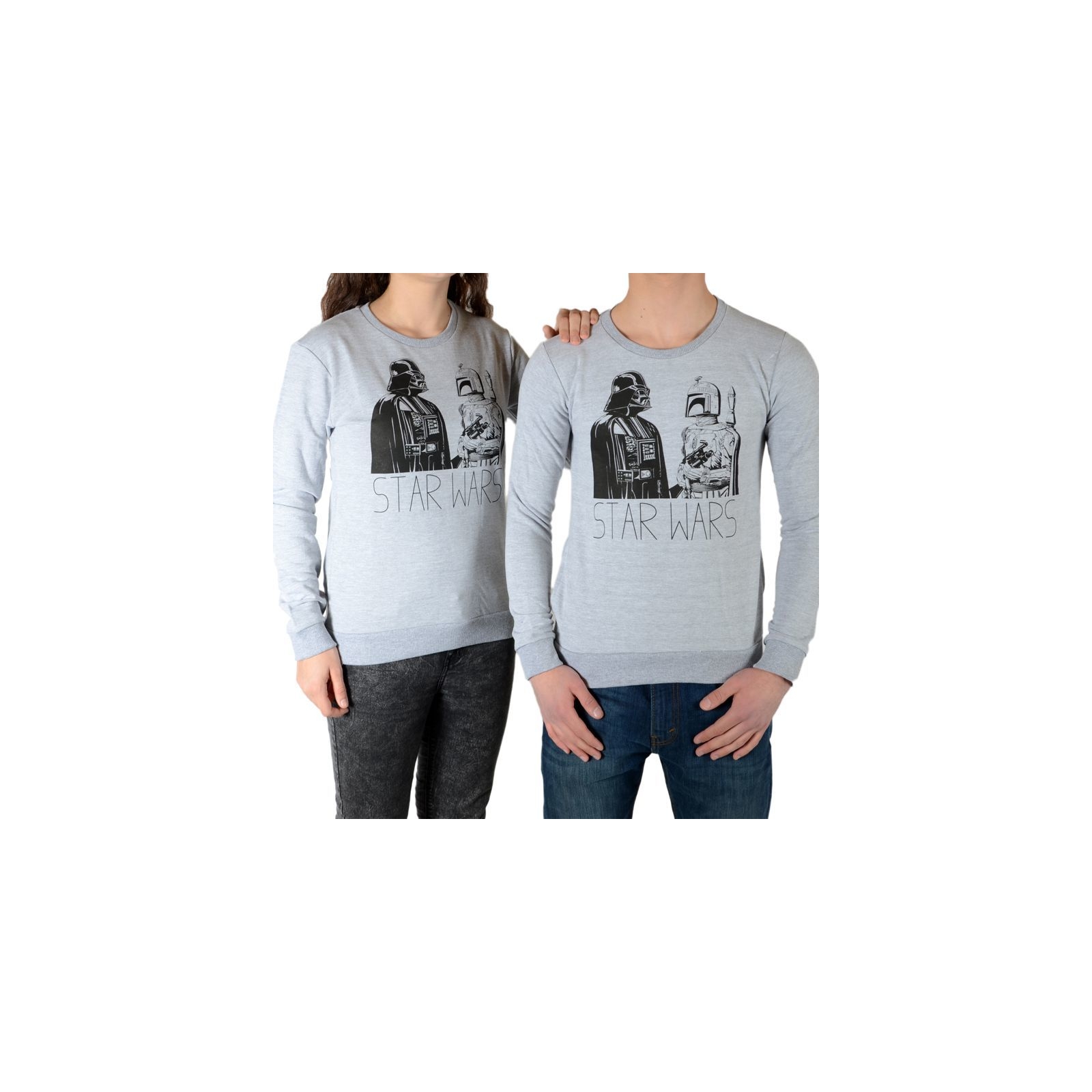 Sweat Little Eleven Paris Getluke FL Mixte (Garçon / Fille) Gris Chiné