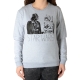 Sweat Little Eleven Paris Getluke FL Mixte (Garçon / Fille) Gris Chiné