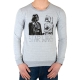 Sweat Little Eleven Paris Getluke FL Mixte (Garçon / Fille) Gris Chiné