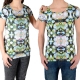 Tee Shirt Little Eleven Paris Talall SS Mixte (garçon / fille) Blanc