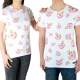 Tee Shirt Little Eleven Paris Homerall SS Mixte (Garçon / Fille) Blanc