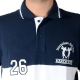 Polo Marion Roth P5 Bleu Navy / Blanc