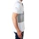 Polo Marion Roth P5 Blanc / Gris Mélangé