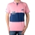 Polo Marion Roth P5 Rose / Bleu Indigo