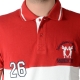 Polo Marion Roth P5 Rouge / Ecru