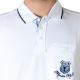 Polo Marion Roth Rib-2 Blanc