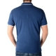 Polo Marion Roth Rib-2 Bleu Indigo