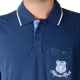 Polo Marion Roth Rib-2 Bleu Indigo