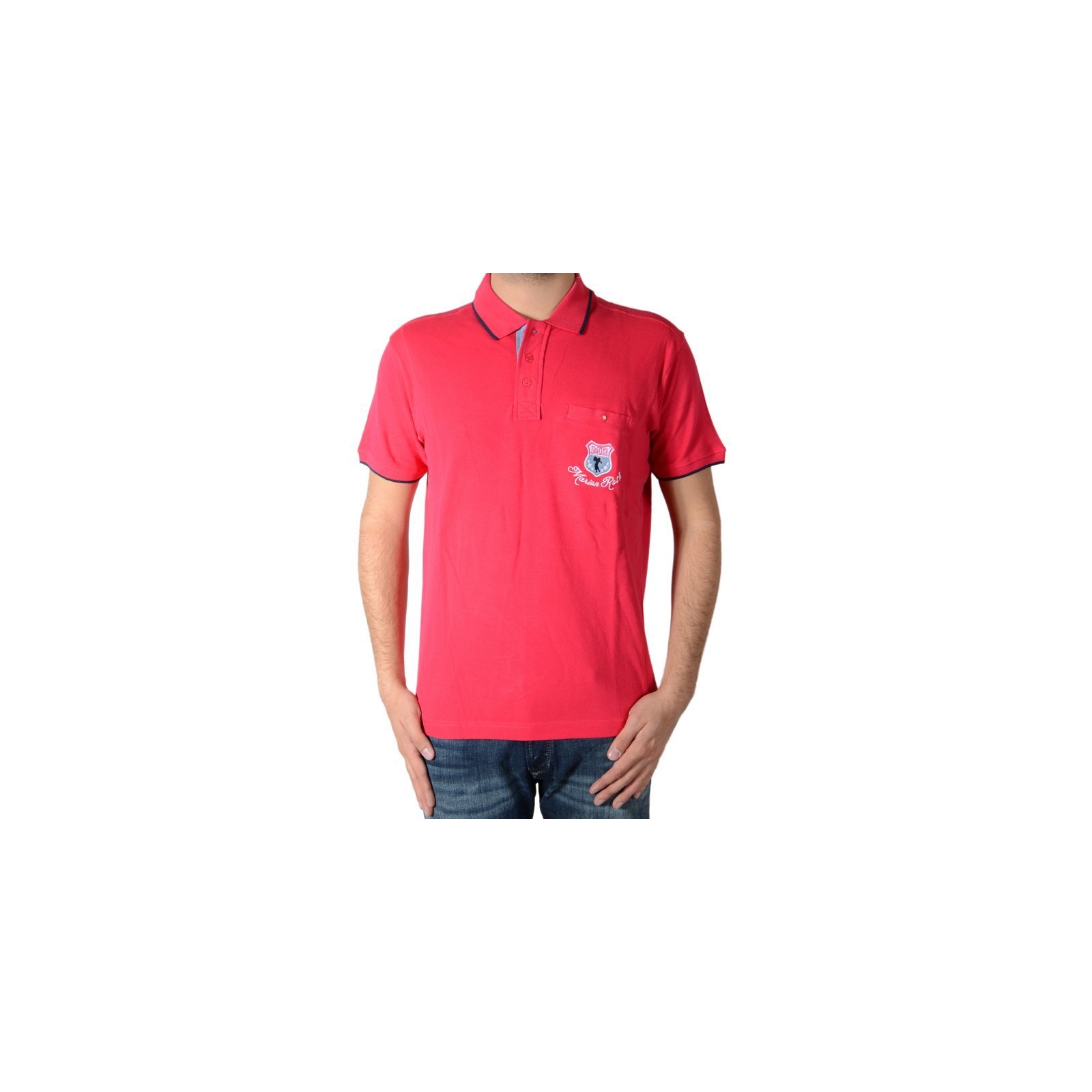 Polo Marion Roth Rib-2 Framboise