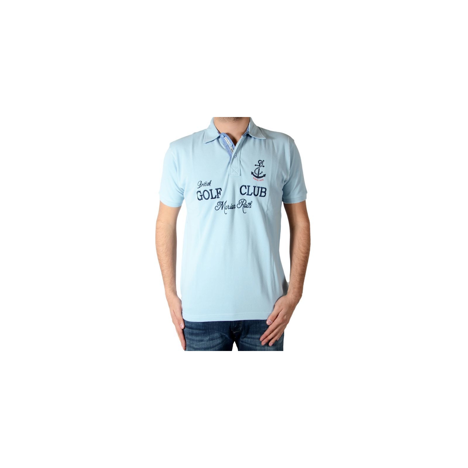 Polo Marion Roth P40 Bleu Ciel