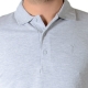 Polo Marion Roth Uni Gris Clair
