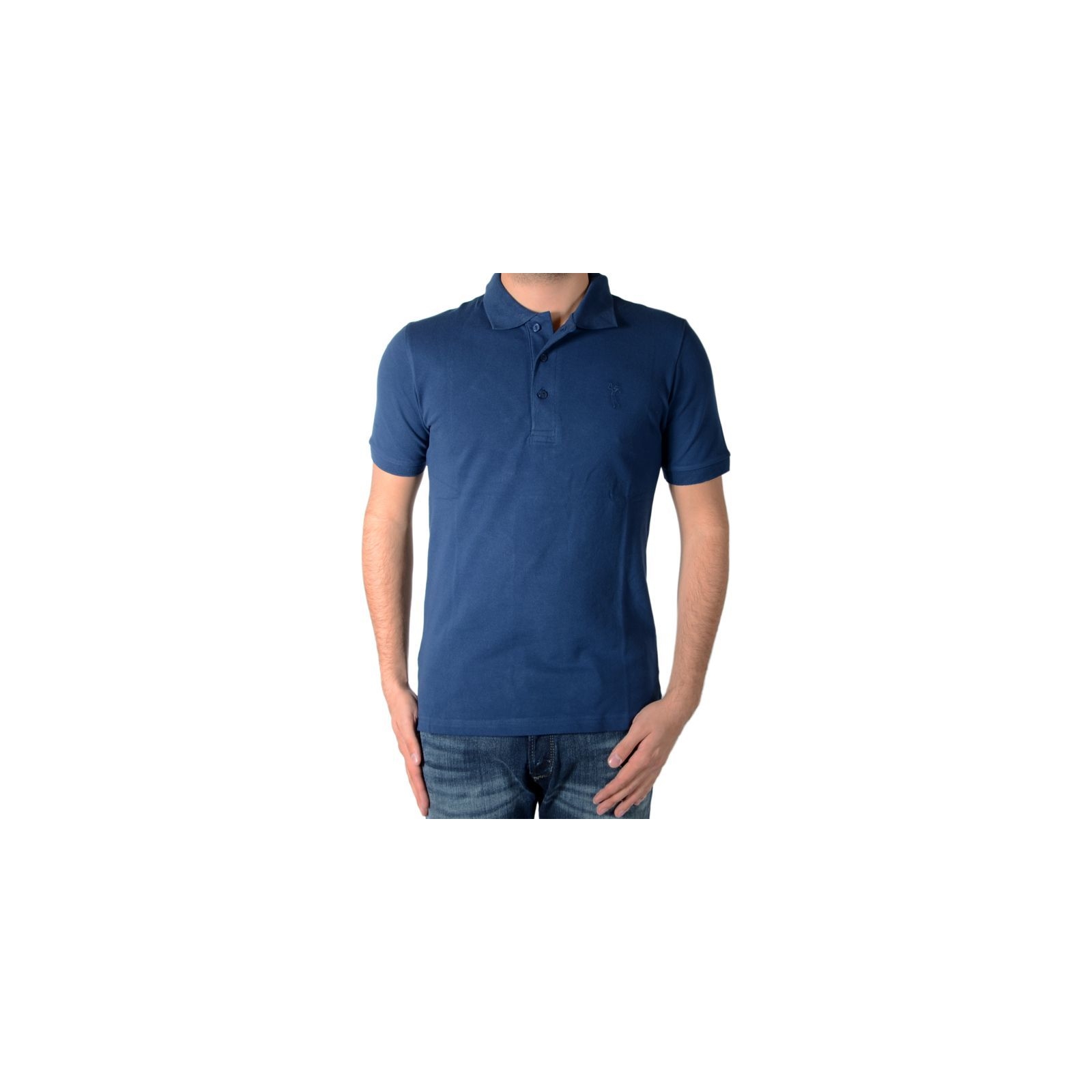 Polo Marion Roth Uni Bleu Indigo