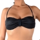 Haut de Maillot de Bain Valège Acapulco Noir