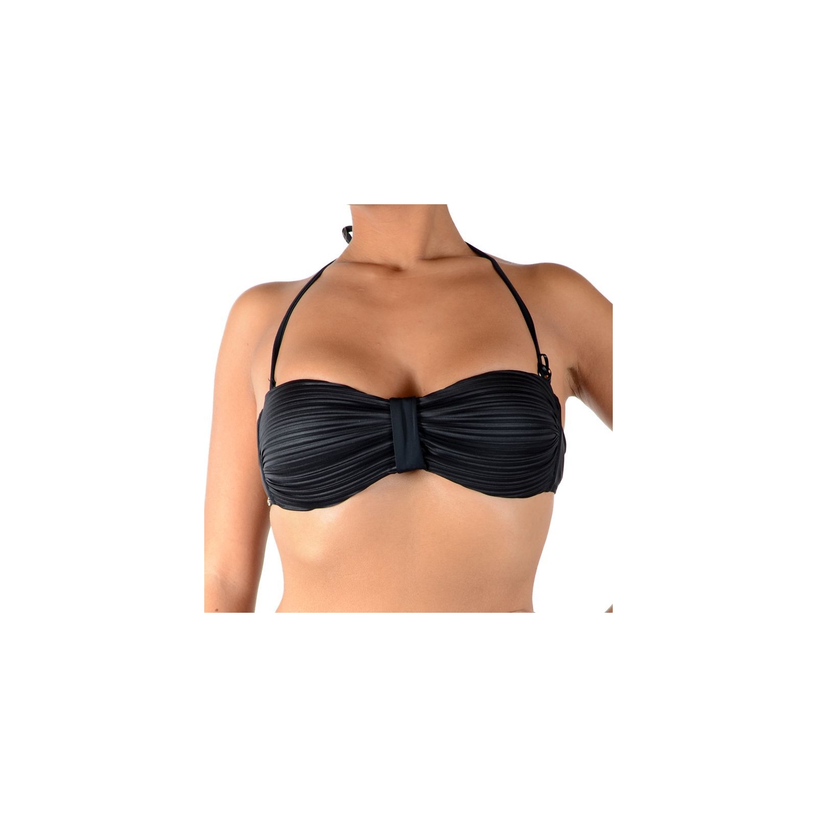 Haut de Maillot de Bain Valège Acapulco Noir