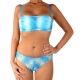 Soutien Gorge Valège Denver Bandeau Turquoise
