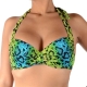 Haut de Maillot de Bain Valège Wabaso Imprimé