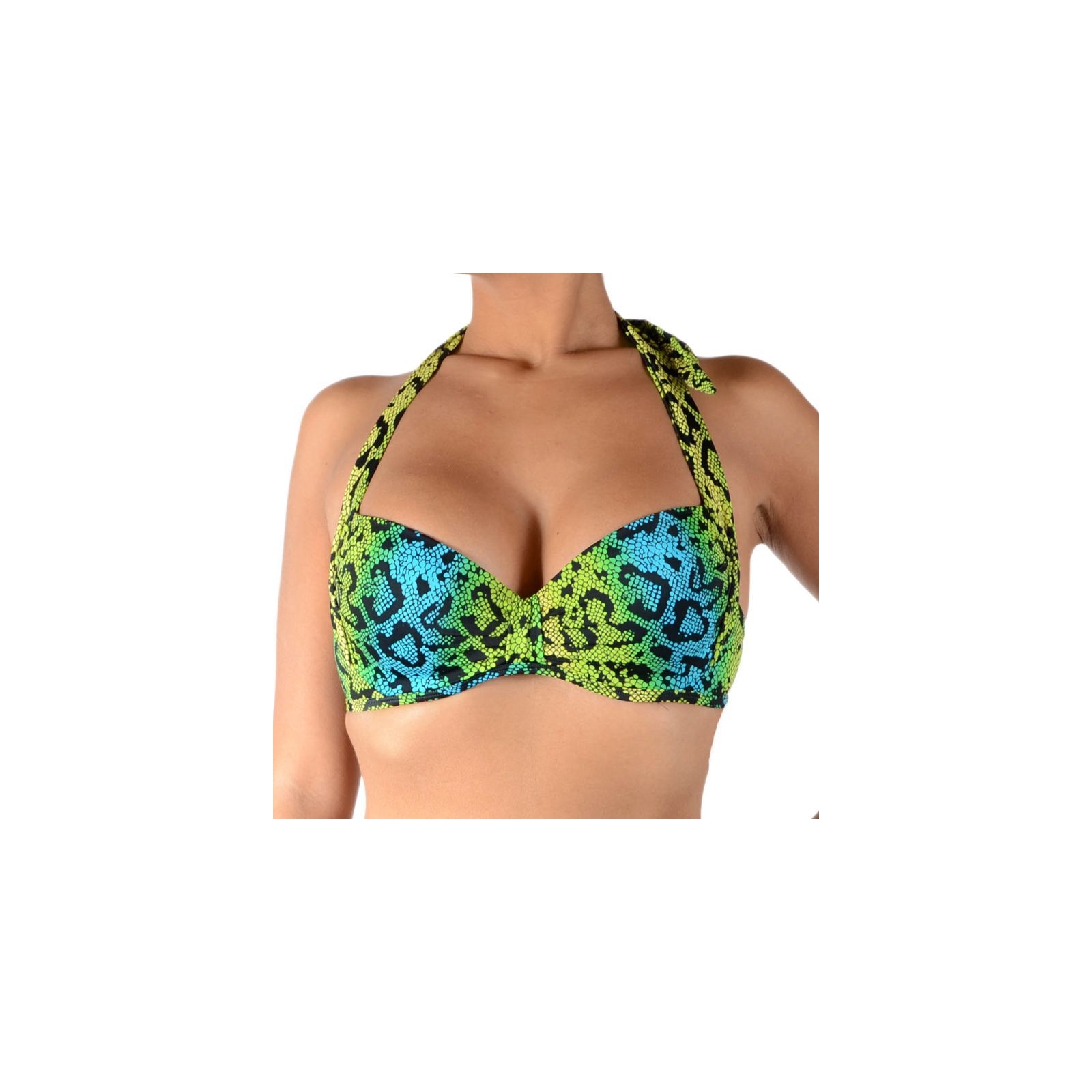 Haut de Maillot de Bain Valège Wabaso Imprimé