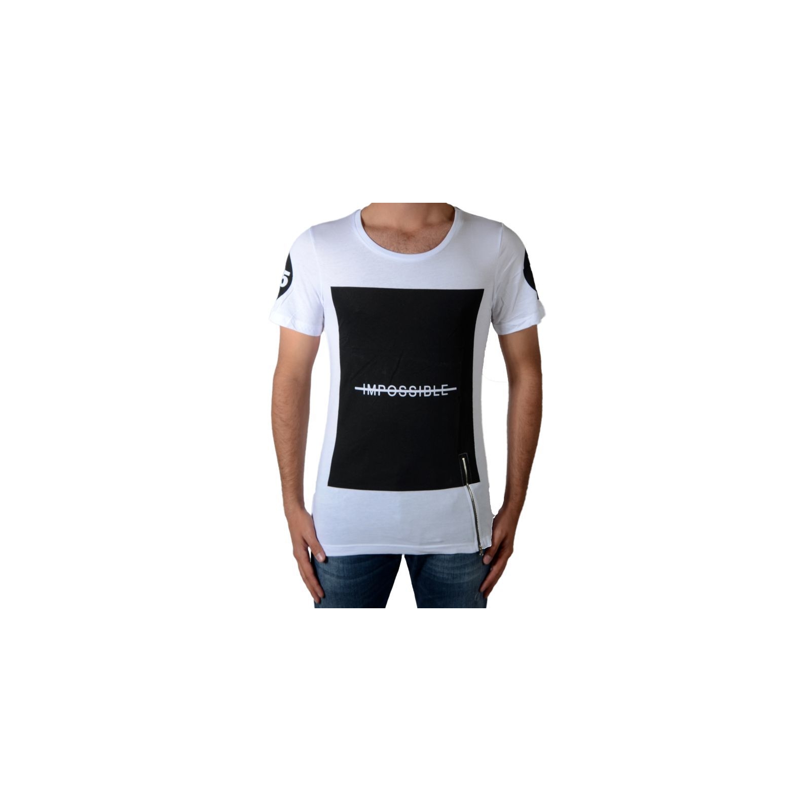 Tee Shirt Celebry Tees Impossible Paris Noir / Blanc