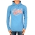 Tee Shirt Petrol Industries Enfant TlH729 Tee Longsleeve Hooded Blue Lagoon 519
