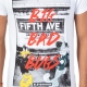 Tee Shirt Manches Courtes Little Eleven Paris Avenue SS Blanc
