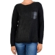 Pull Le Temps Des Cerises Athena Black 0001