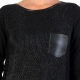 Pull Le Temps Des Cerises Athena Black 0001