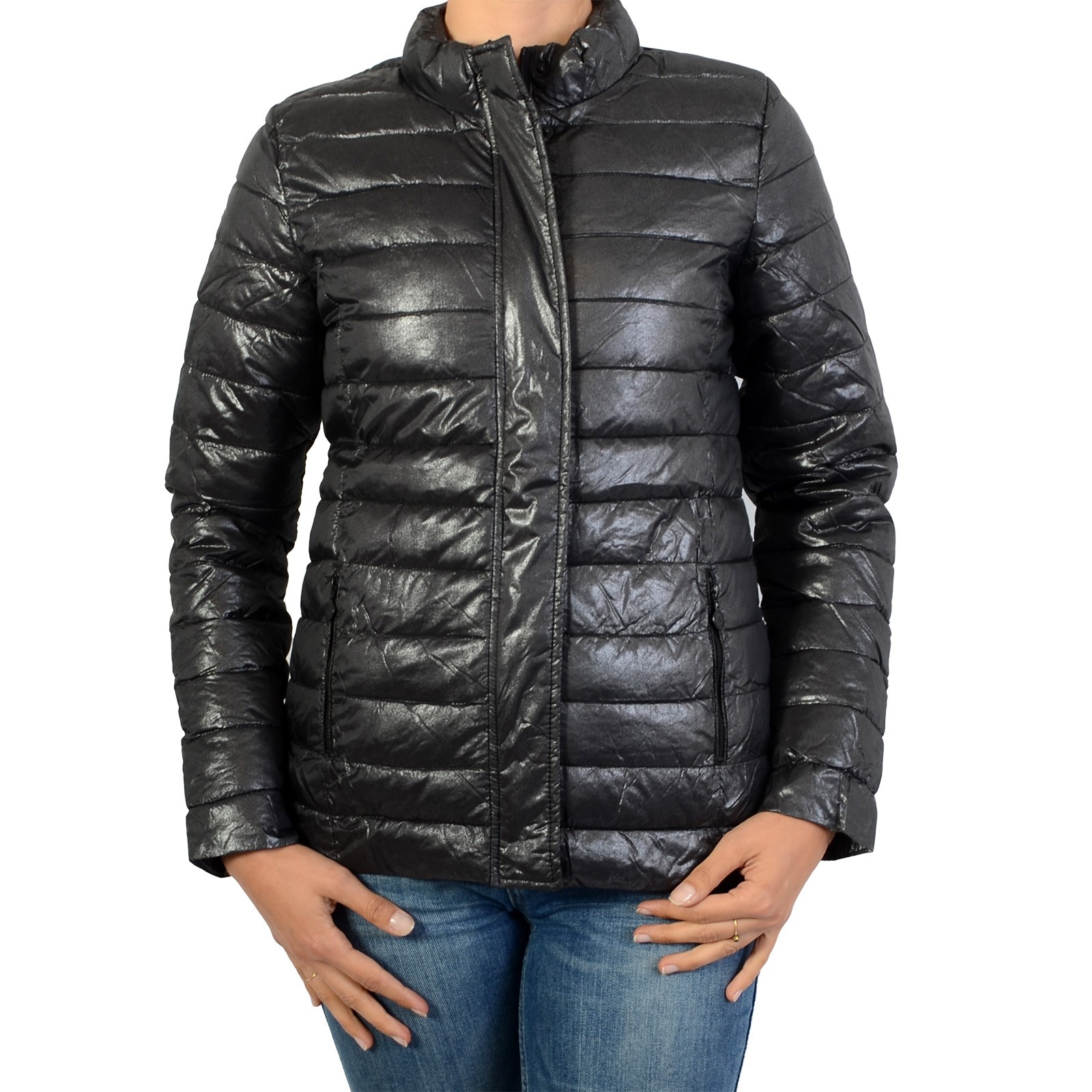 Down Jacket Le Temps Des Cerises Ice Silver 0039