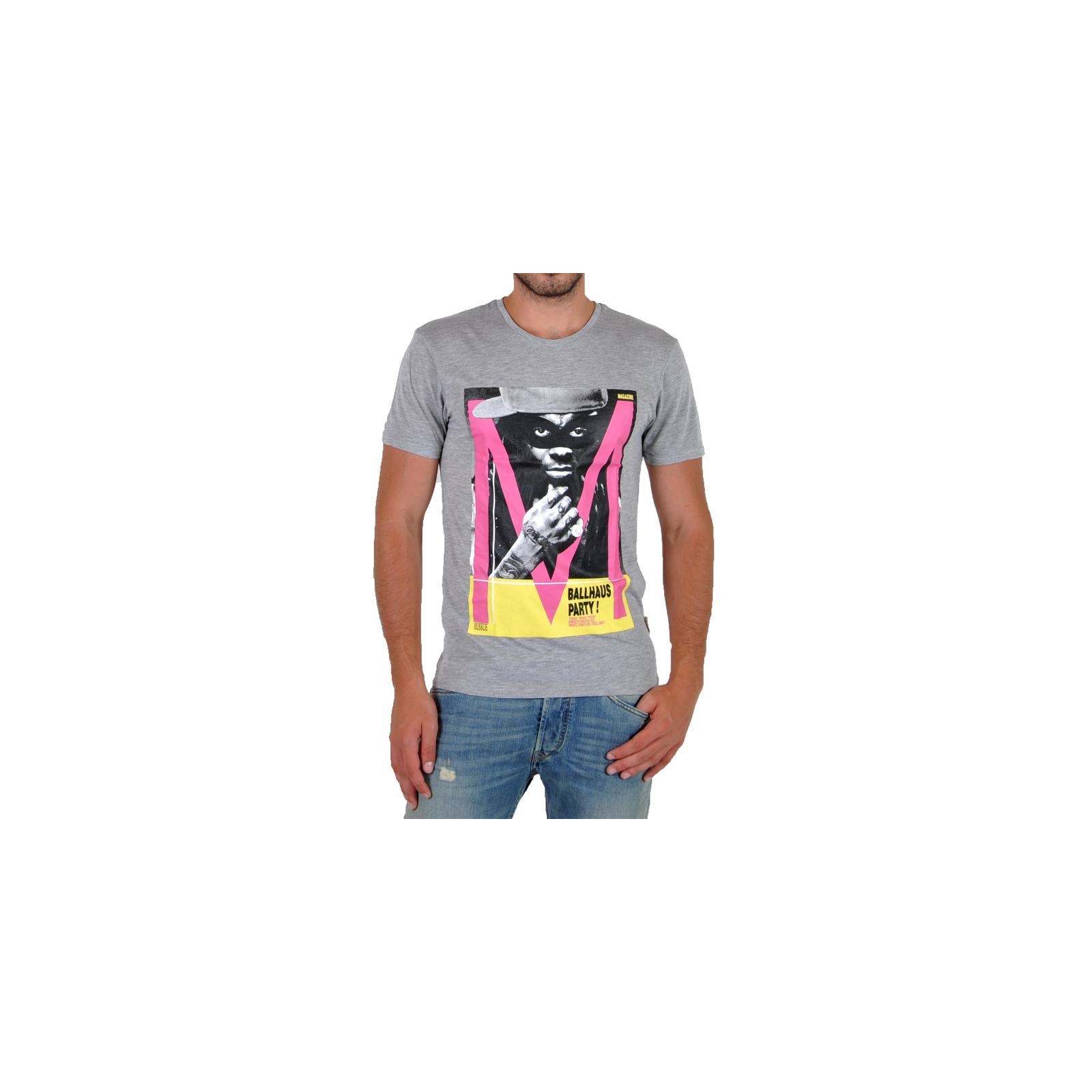 T-Shirt Eleven Paris Dwayne Gris Chiné
