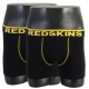 Boxer Redskins Pack De 2 Bx02Nono-Set Noir/Noir