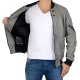 Blouson Redskins Cuir Costa Palerme Grey