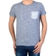 Tee Shirt Deeluxe S16194 Wyatt Blue