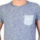 Tee Shirt Deeluxe S16194 Wyatt Blue