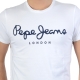 Tee Shirt Pepe Jeans (Col Rond) Original Stretch White