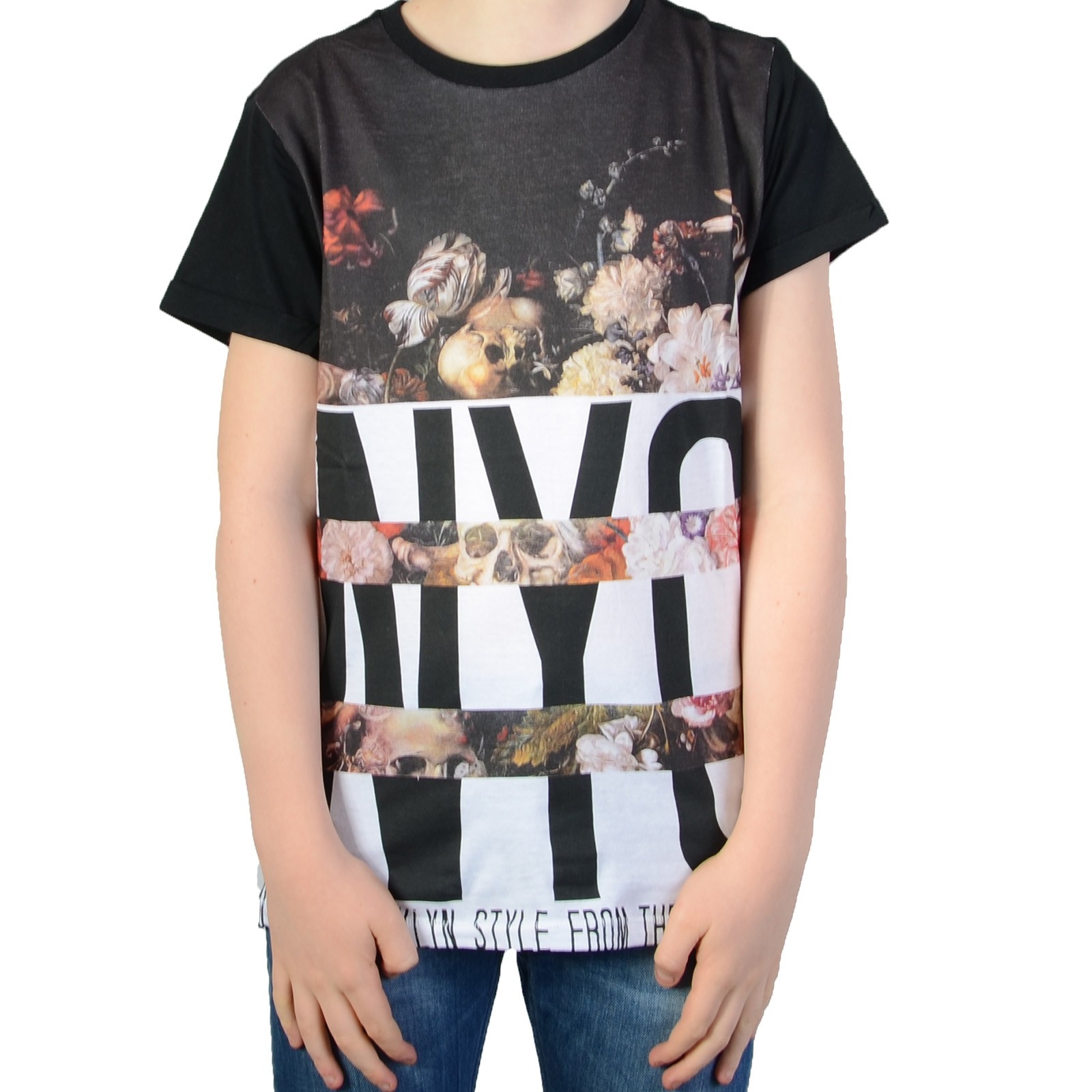 T-shirt Deeluxe S16-150 Kid Revolution Black